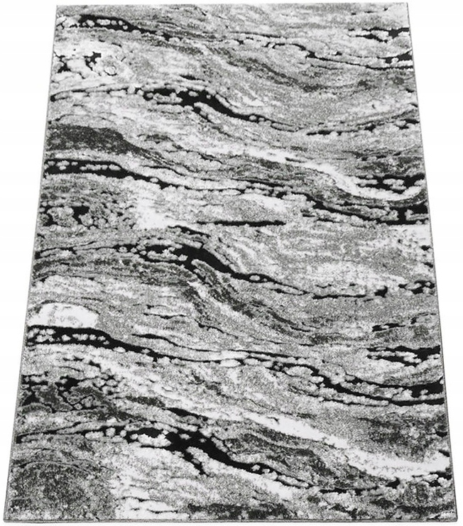 Koberec 140x190 Moderní Šedý Do Obývacího Pokoje Ložnice Silný Vysoce Kvalitní