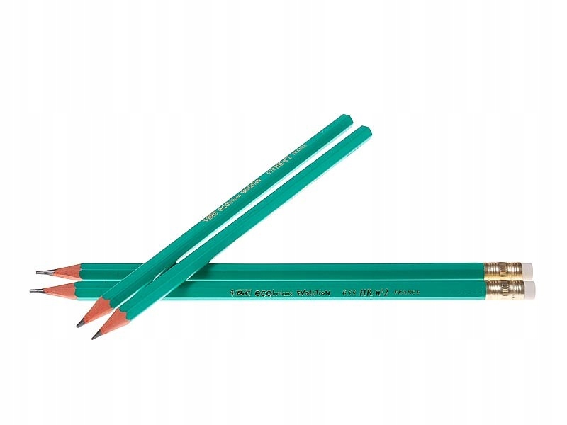Ołówek Bic Evolution z Gumką HB Twardość HB
