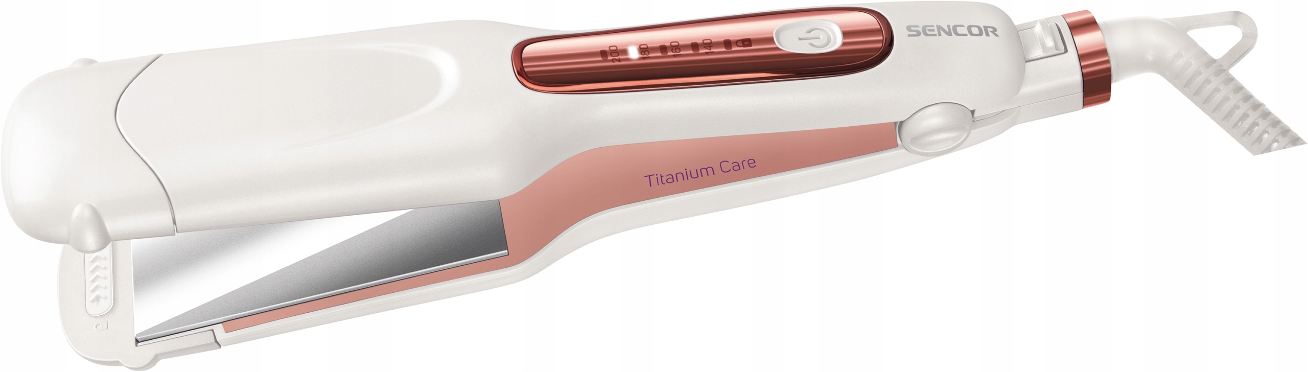 Prostownica do włosów Sencor SHI6300GD Jonizator tytanowe 3 rodzaje płytek