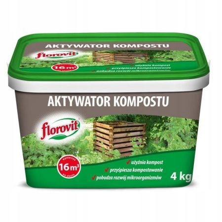Florovit Aktywator kompostu Środek do kompostu 4kg