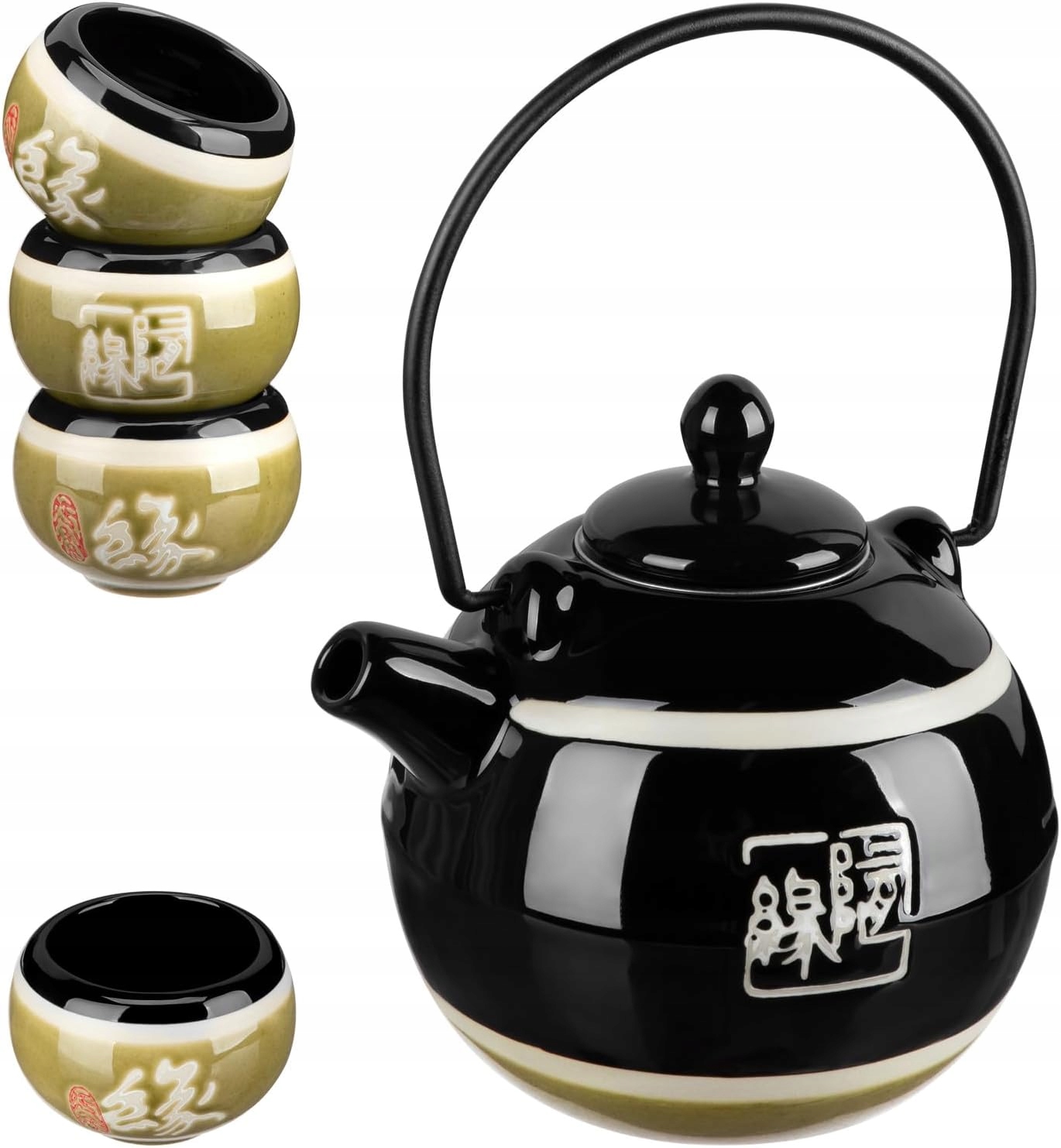 Japonský čajový set s džbánem a šálkem Panbado