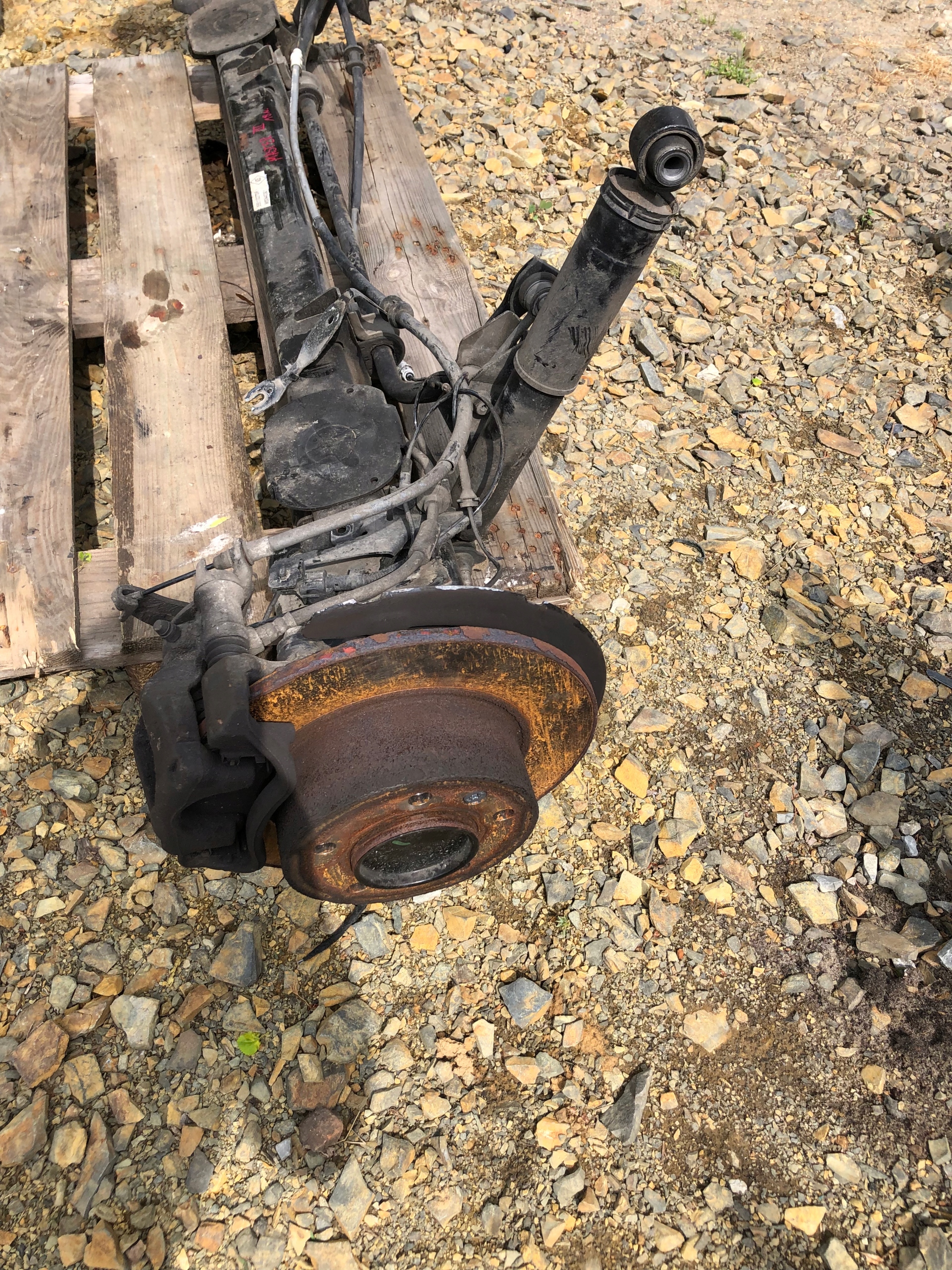 MASTER III 14- complete sider rear part sususpension
