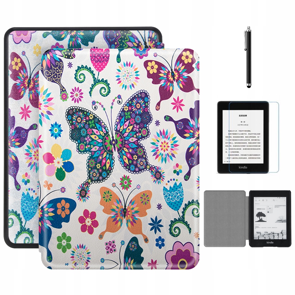 

Etui do Amazon Kindle Paperwhite IV 4 Folia Rysik