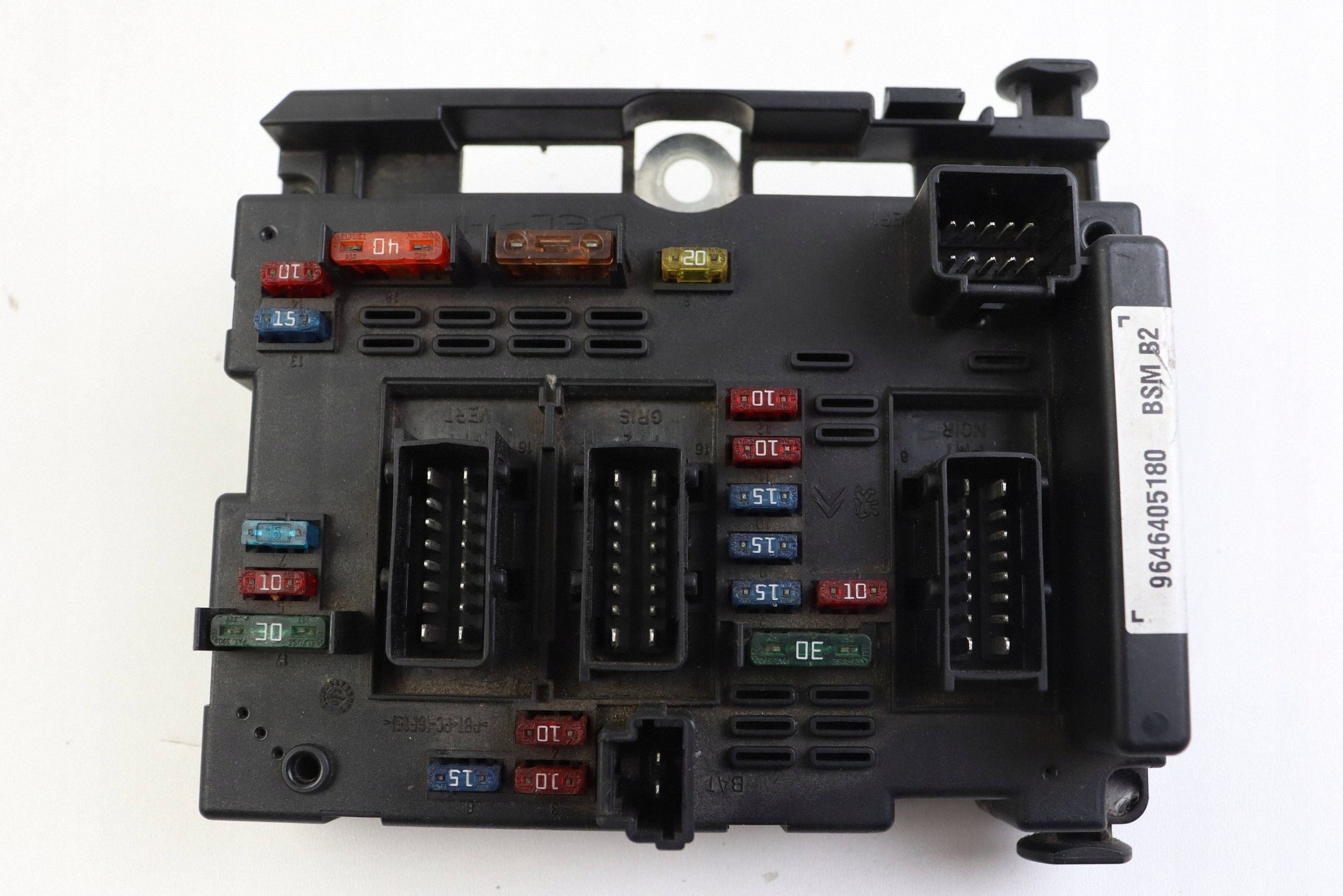 CITROEN PEUGEOT module compartment control unit BSM 9646405180