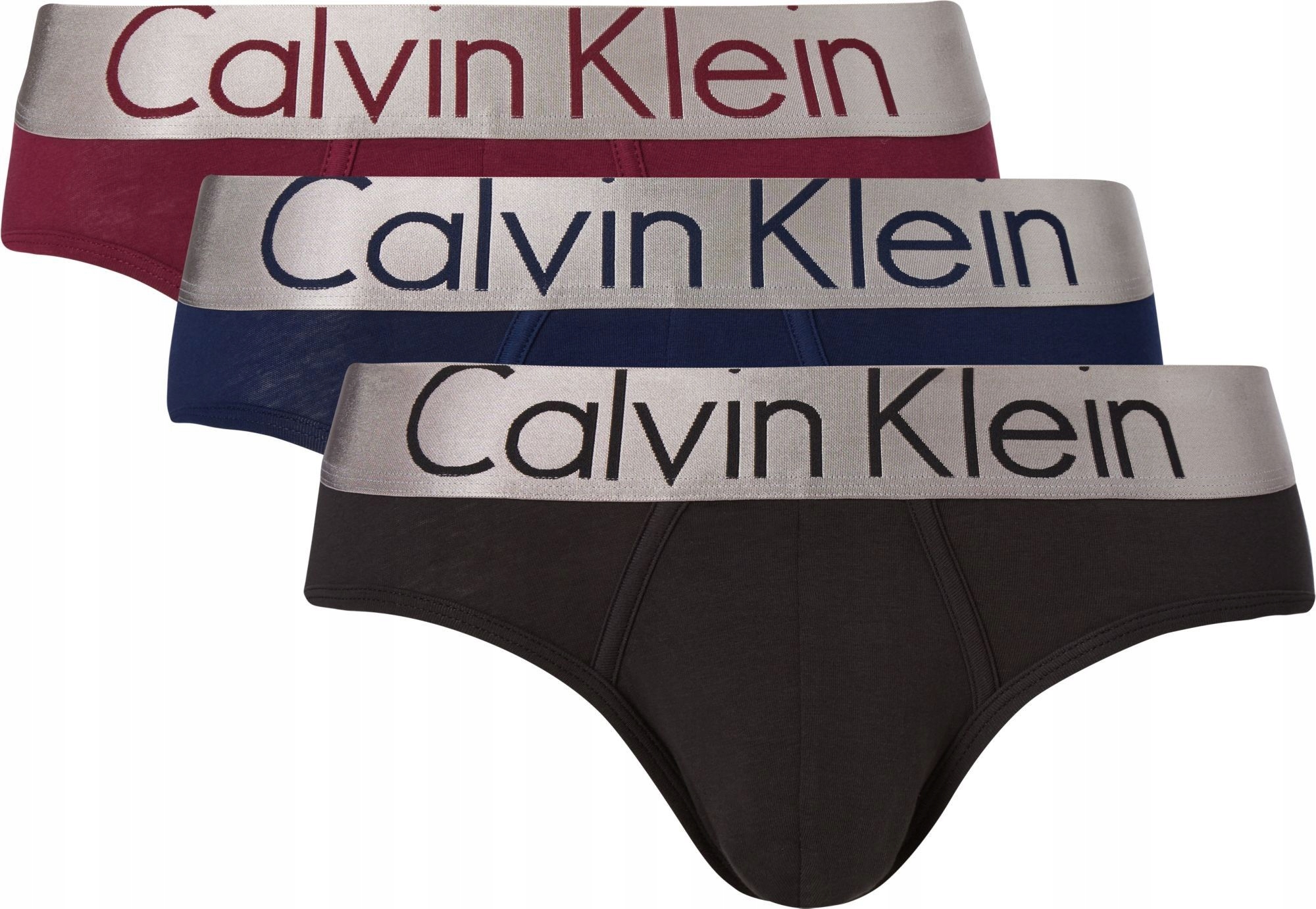 CALVIN KLEIN STEEL COTTON SLIPY 3 PACK NB2452A S