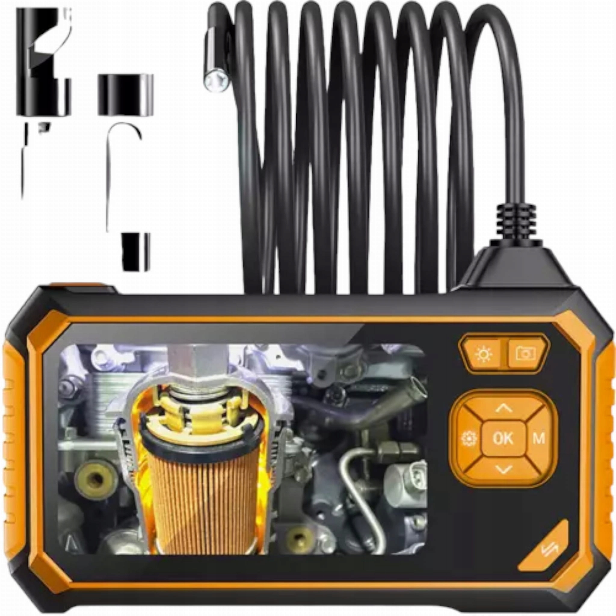 ENDOSKOP KAMERA INSPEKCYJNA KAMERA ENDOSKOPOWA KABEL 5m USB + Wyświetlacz EAN (GTIN) 5905923001781