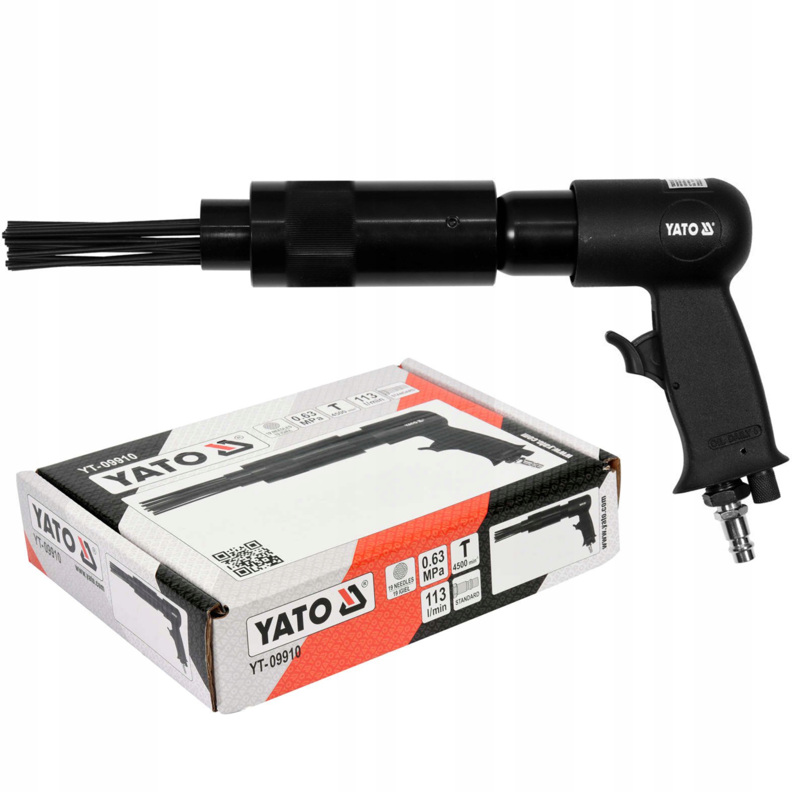 

Yato Młotek Pneumatyczny Igłowy Do Rdzy spawów