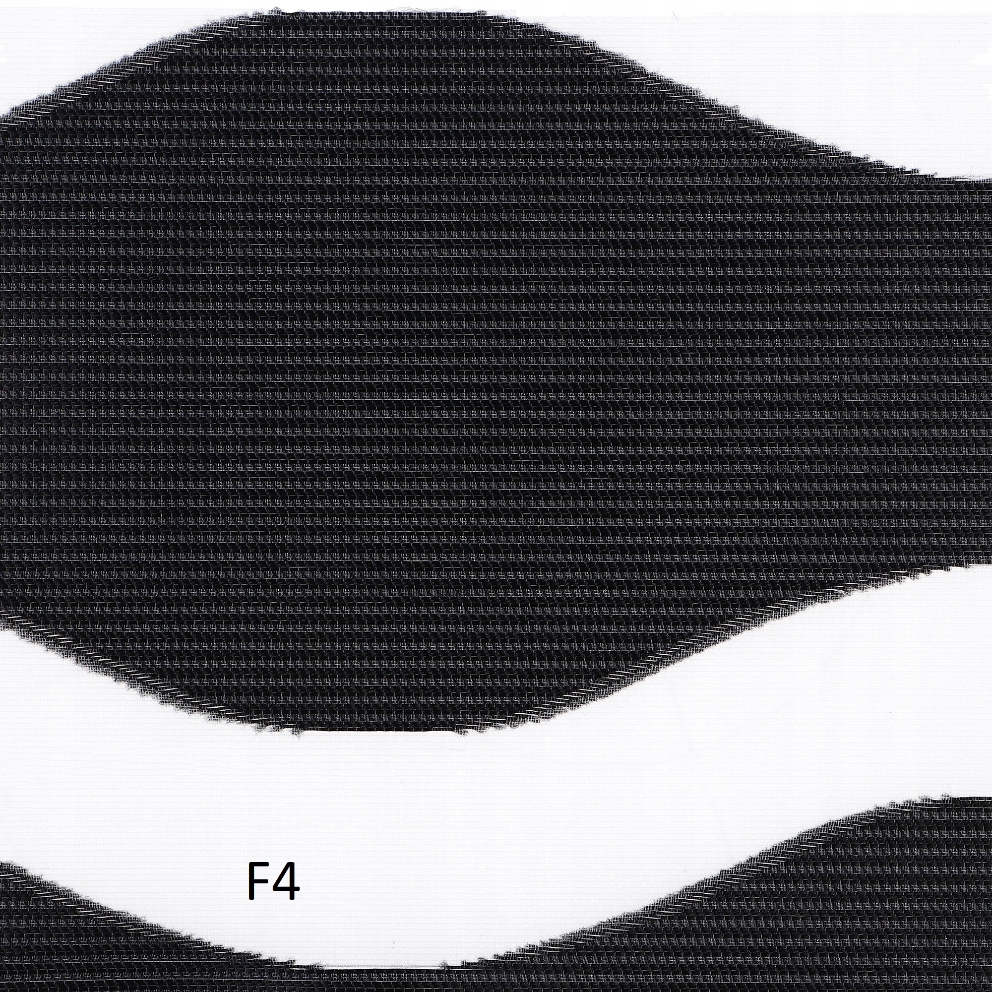 rolety dzień-noc w kasecie FALE na balkon Kod producenta rolety w kasecie na haczykach, prowadnic