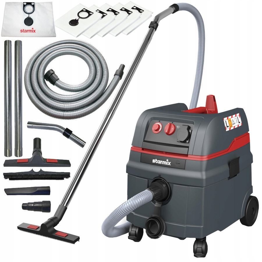 Starmix Odkurzacz przemysłowy L-1625 Top Isc Worek 25-35l 5szt.