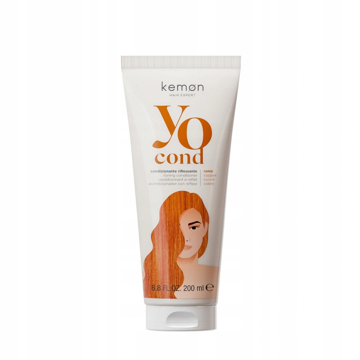 Kemon Barvicí přípravek Yo Cond Měď Rame 200 Ml