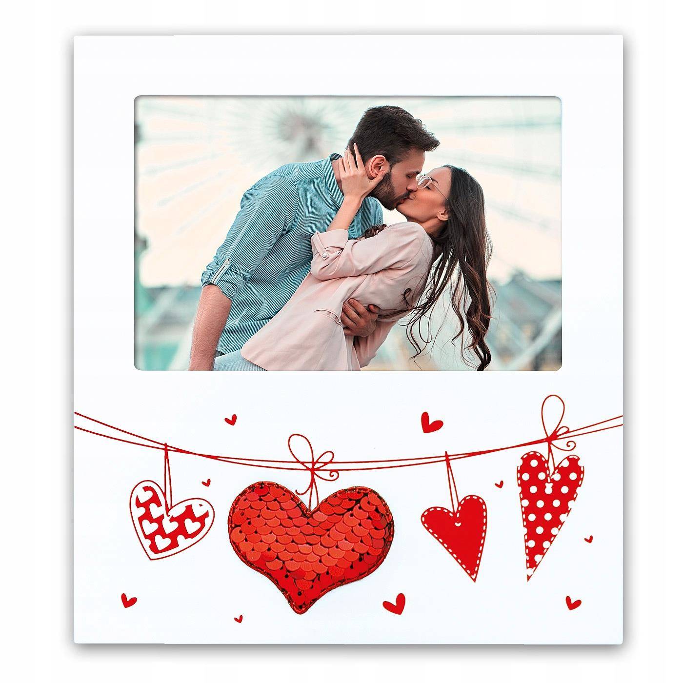 

Ramka 10x15 Serce Walentynki Zakochani Love