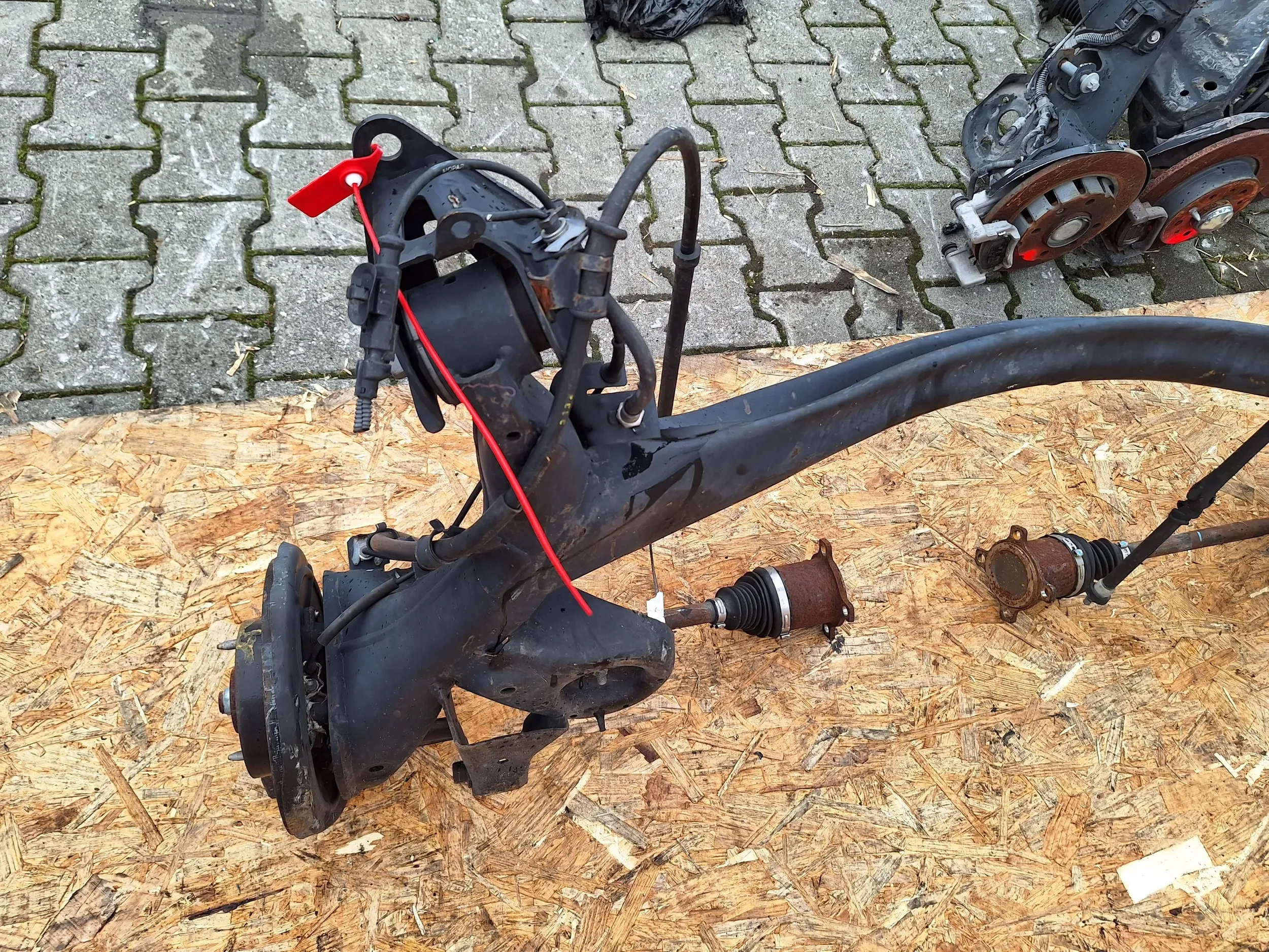 axis rear part Fiat Panda III Cross 4x4 12