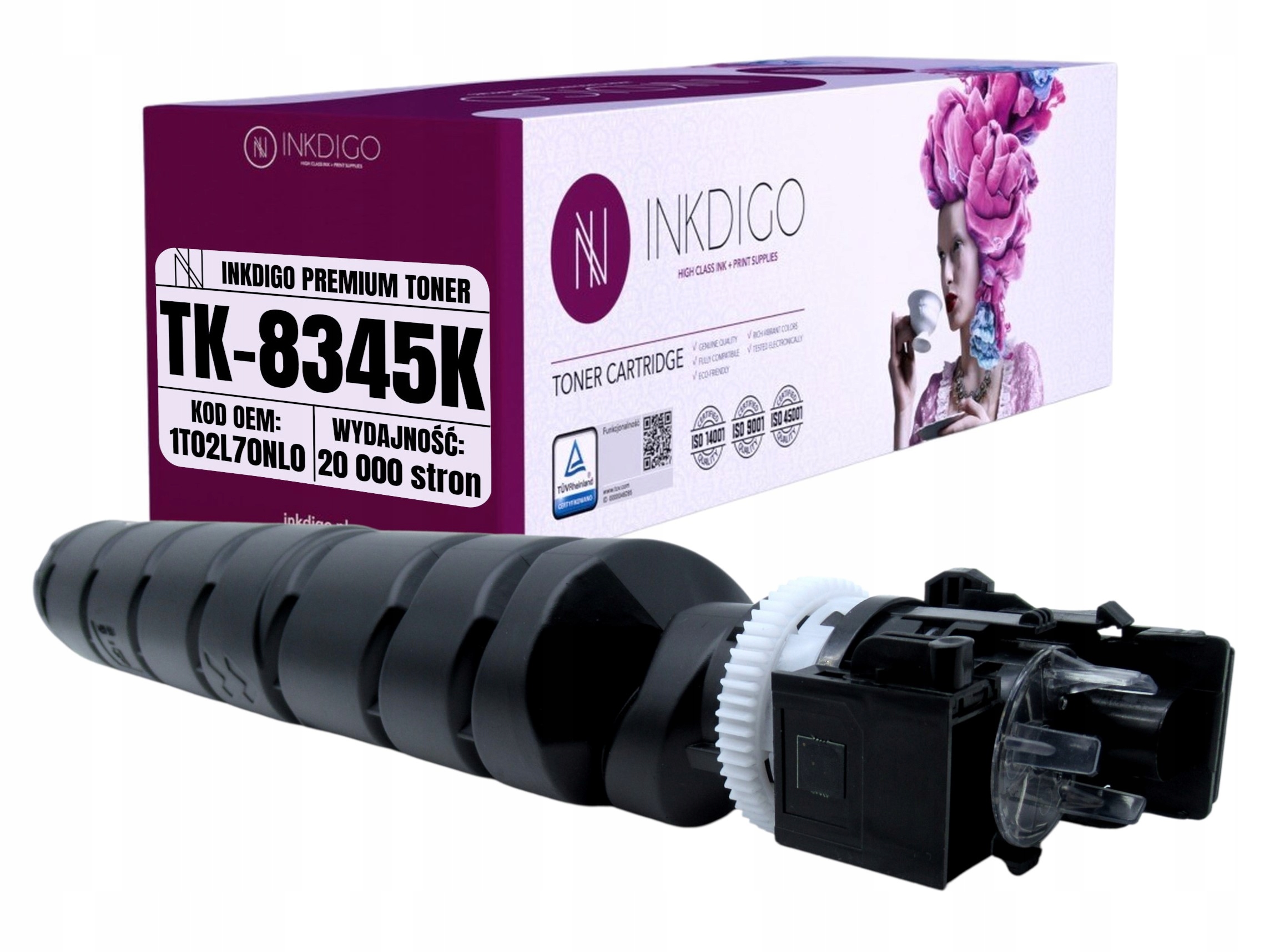 Náhradní toner TK8345K pro tiskárny Kyocera TASKalfa 2552 ci 2553 ci