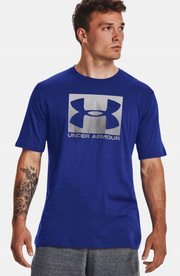 KOSZULKA MĘSKA UNDER ARMOUR MŁODZIEŻOWA SPORTOWA TRENINGOWA T-SHIRT Kod producenta KOSZULKA SPORTOWA MĘSKA UA 1329581-400
