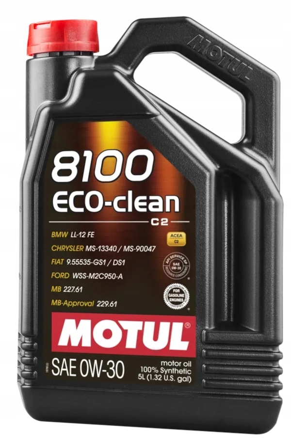 Motul 8100 Eco-Clean C2 0W30 5L