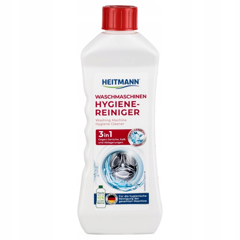 

Heitmann Środek do czyszczenia pralki 250 ml