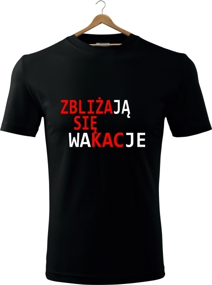 

Fajne Prezenty Urodzinowe Koszulki Wakacje T-shirt