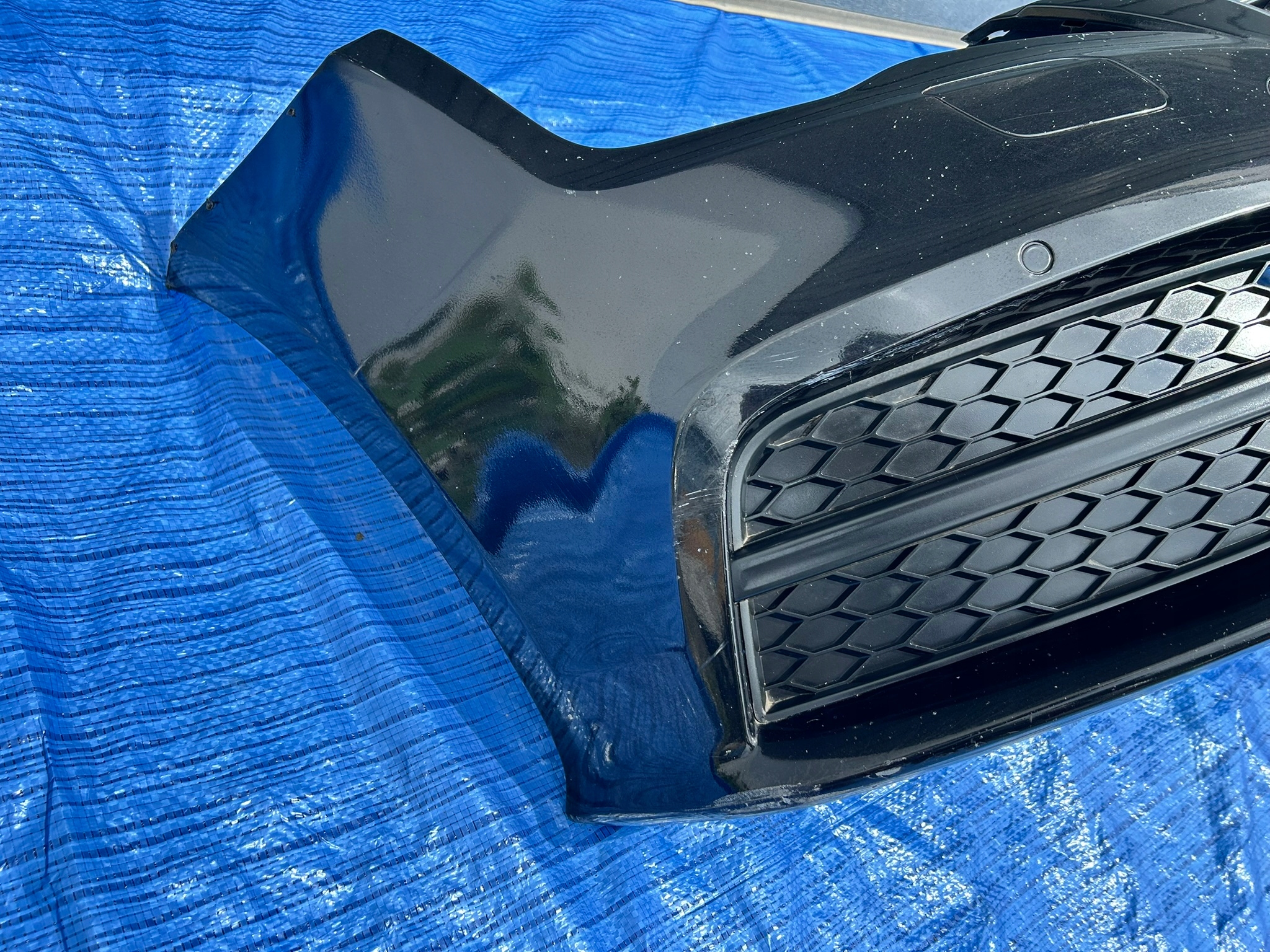 bumper front front AUDI S7 A7 4G S-LINE SLINE LZ9Y