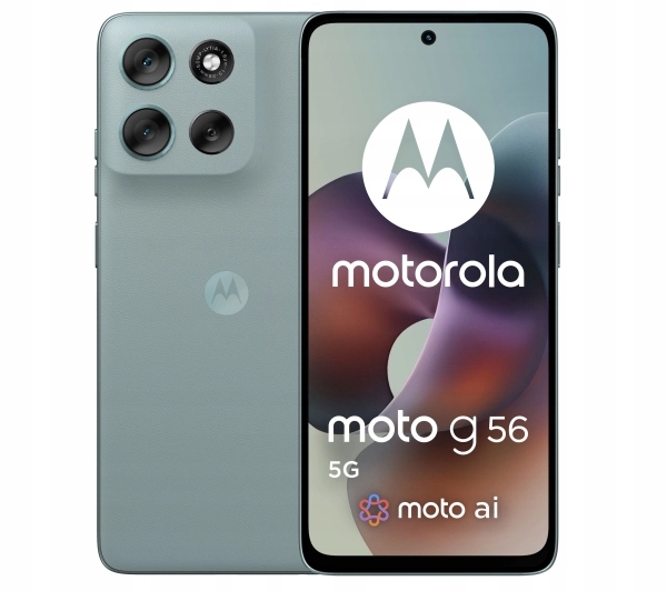 Smartfon Motorola moto g56 5G 8/256GB 6,72'' 120Hz 50Mpix Gray Mist Szary