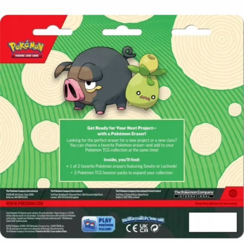 karty POKEMON TCG Back to School Lechonk 2xBOOSTER Wydawca The Pokemon Company International