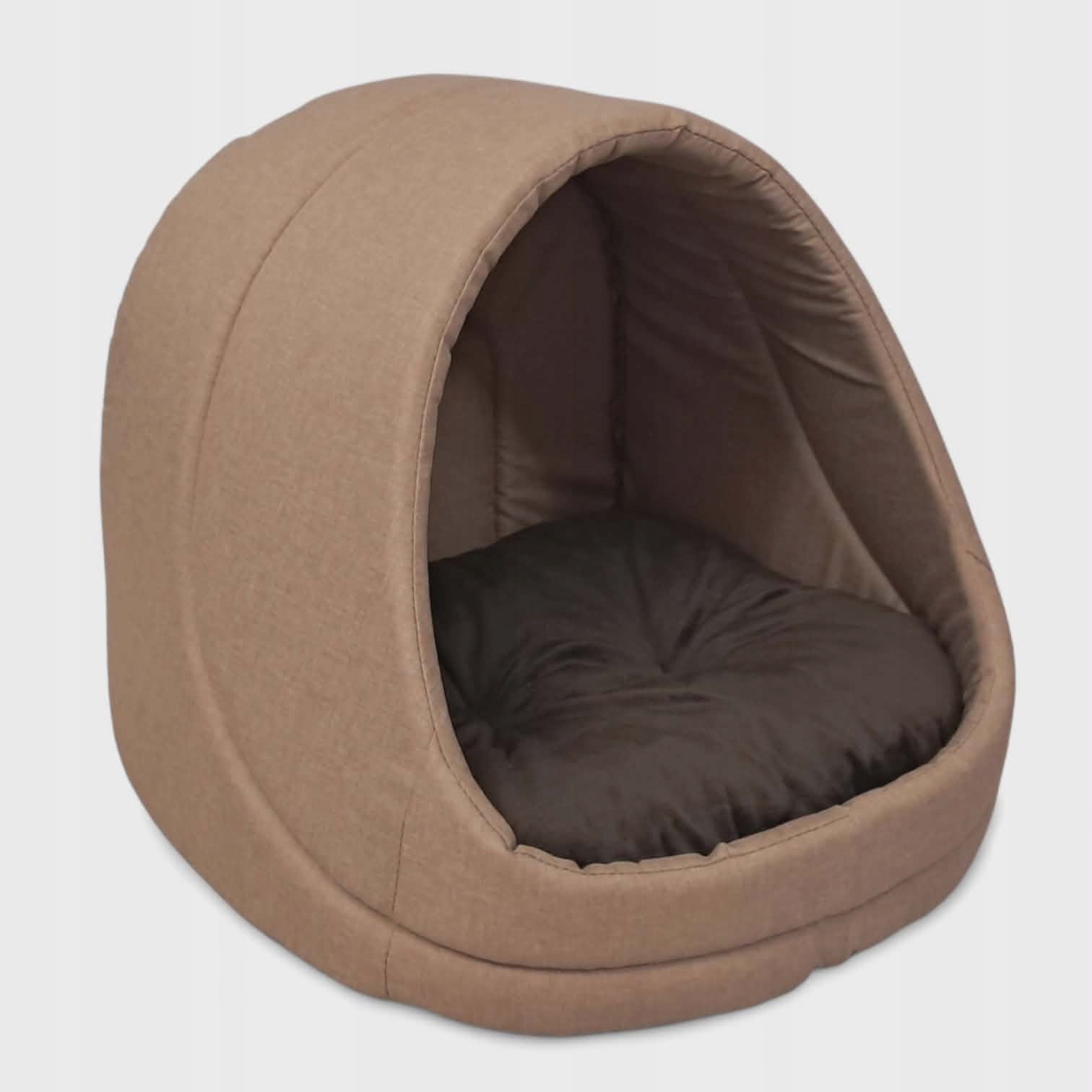 Pelíšek budka měkká polštář pro psa/kočku pohodlná Vysoká kvalita 45/45 cm