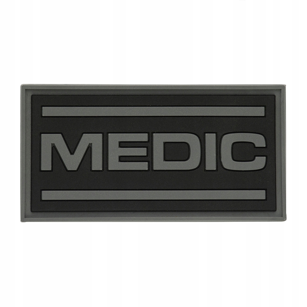 M-Tac Patch Naszywka Medic Pvc Black/Grey