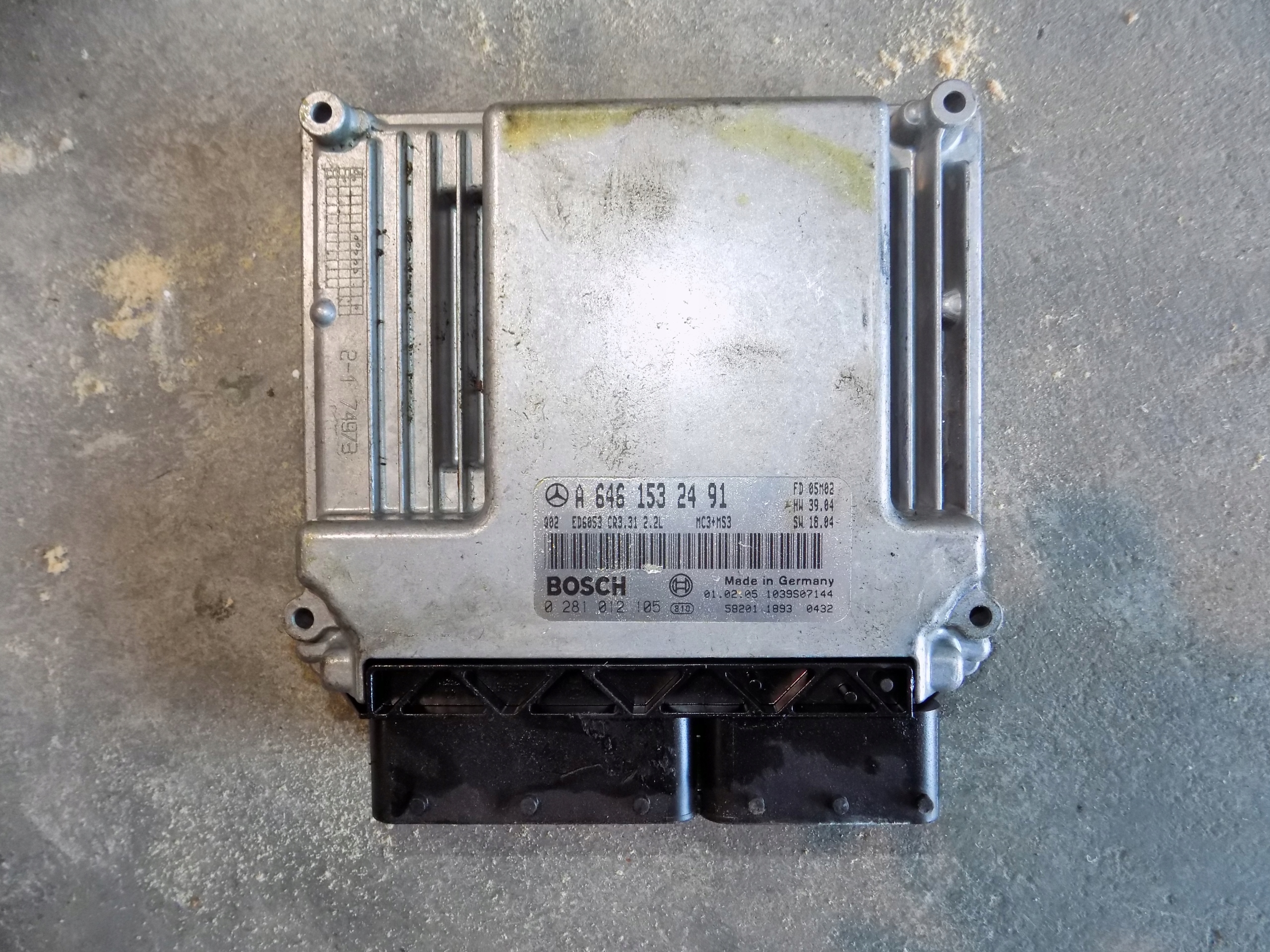 KOMPUTER STEROWNIK MERCEDES A6461532491 0281012105