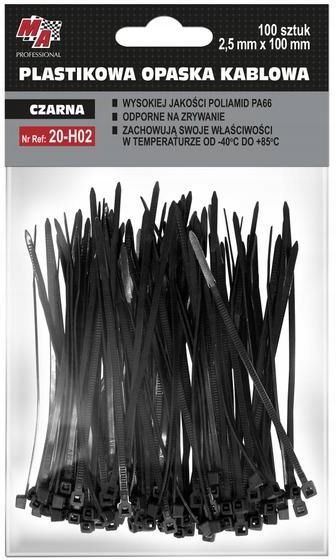 

Ma Professional Plastikowa Opaska Kablowa 2,5MMX10