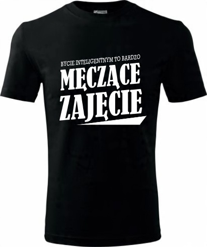 

Śmieszne Koszulki T-shirt Z Nadrukiem (XL)