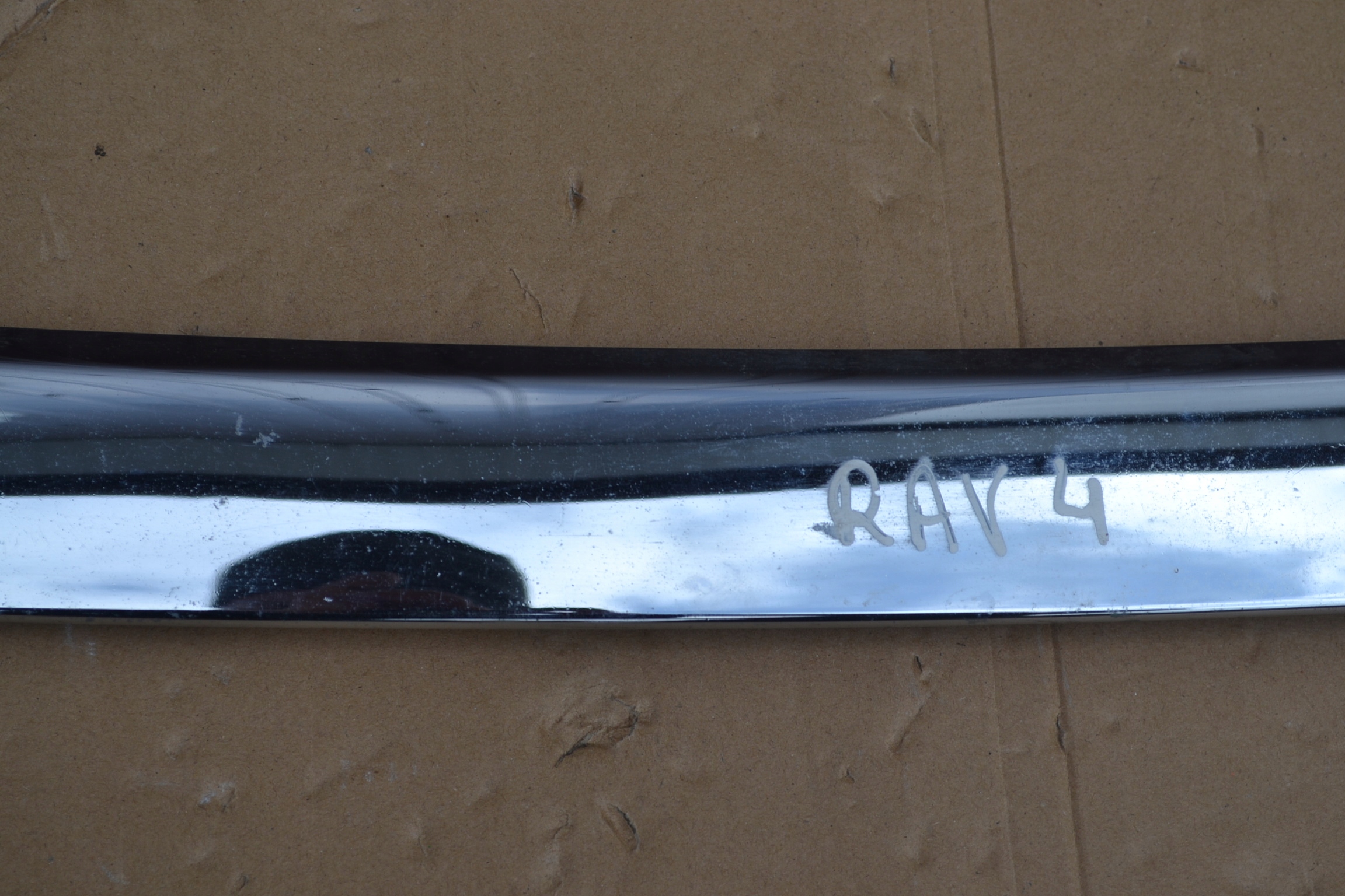TOYOTA RAV4 RAV-4 CHROM moulding for SPOILER bumper front