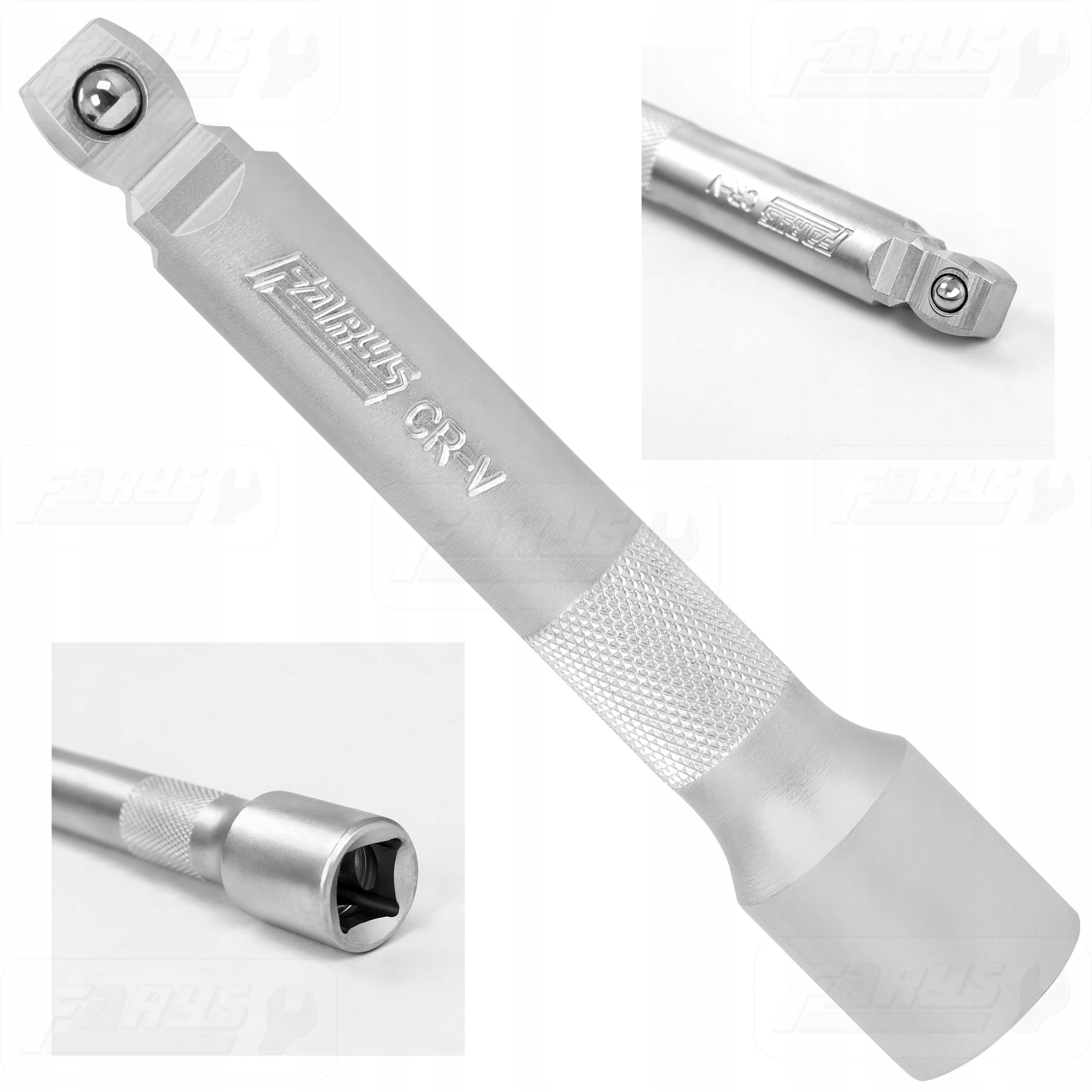 Przedłużka Nasadka Uchylna 1/2'' 125mm CrV Profesjonalna Farys FR2162