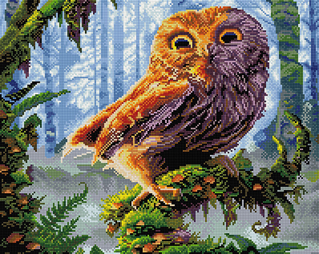 Diamantová mozaika na kroně 40x50 Ipicasso-pl