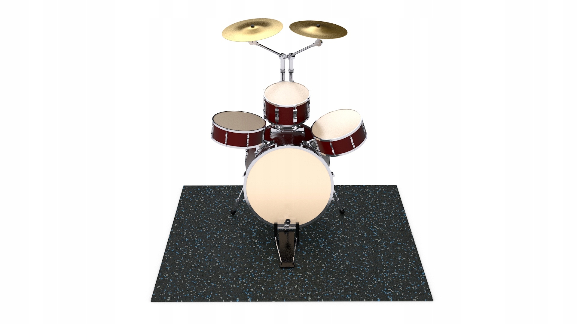 Mata gumowa pod perkusję Perkusja