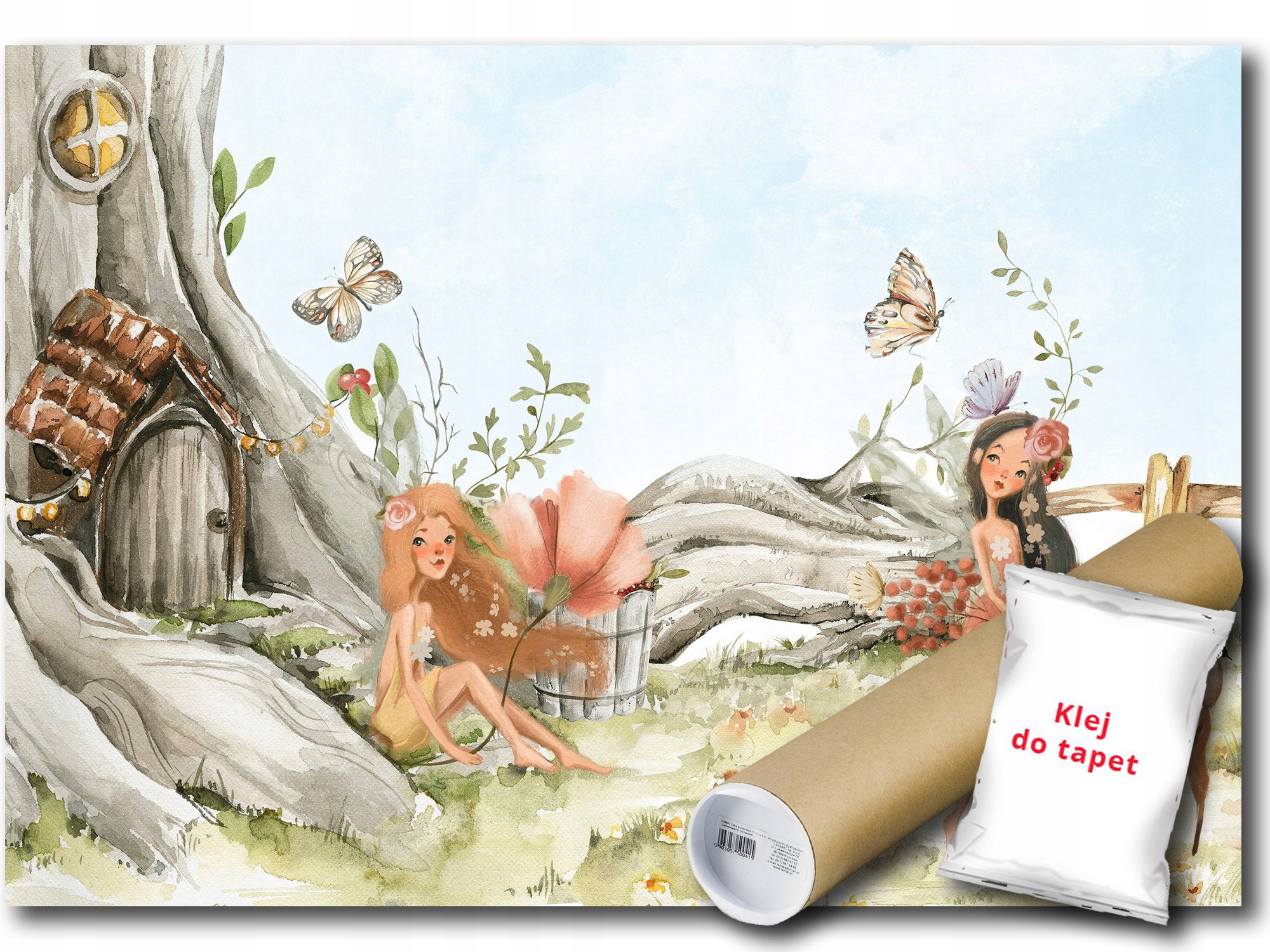 Vinylová Fototapeta Pohádka Les Víly 208x146