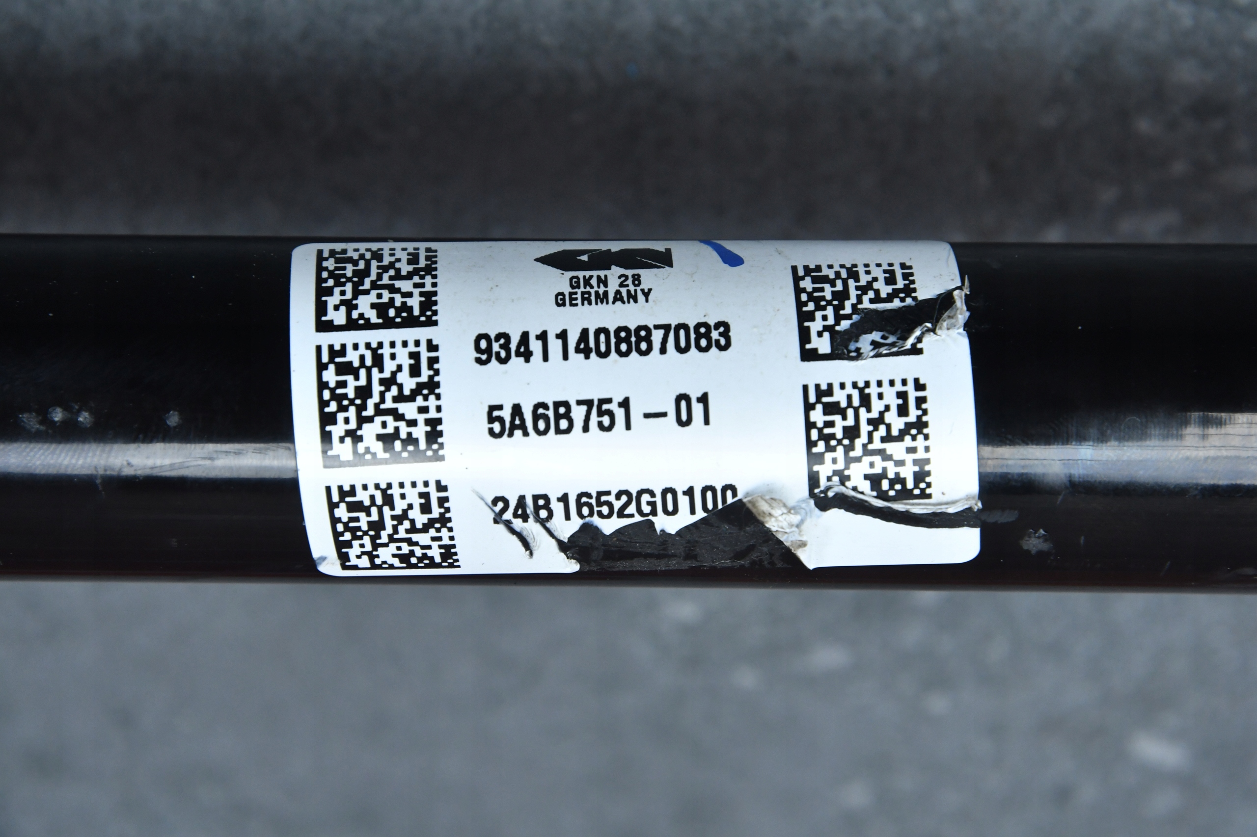 semi-axis left front front BMW i5 G60 G61 5416km 5A6B751