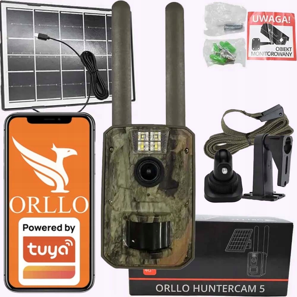 Darček pre muža Gsm fototapeta s solárnym panelom Orllo Huntercam 5