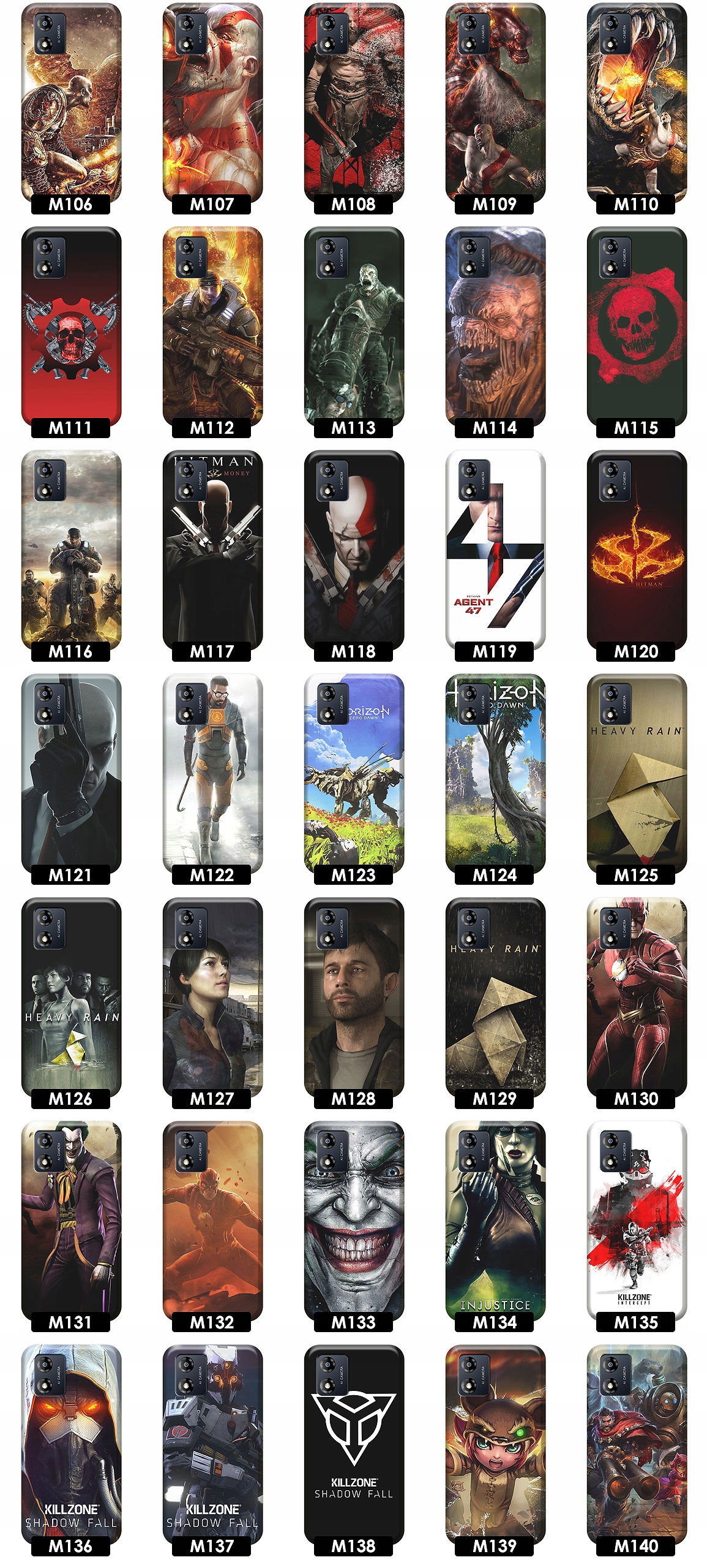 ETUI PREMIUM DO MOTOROLA MOTO E13 WZORY JAKOŚĆ Typ plecki