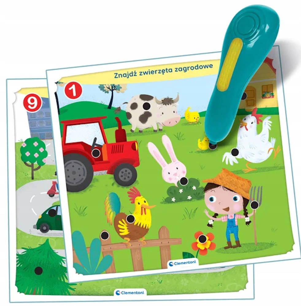 Mówiące pióro Clementoni dla malucha 12 zabaw QUIZ Rodzaj łamigłówki