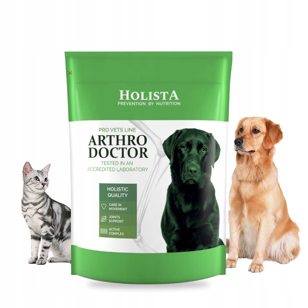Holista Arthro Doctor Dla Psa Kota Na Stawy Kości Kolagen Czarci Pazur 600G