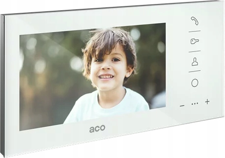 Monitor Aco GLASS-PRO-7 Wh 7 palcov Familio Como