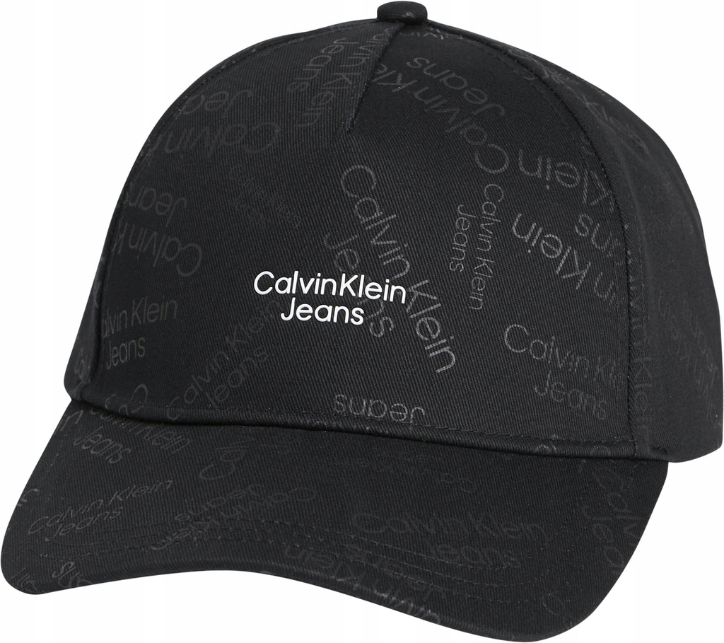 

Calvin Klein Czapka Z Daszkiem Aop Cap Black
