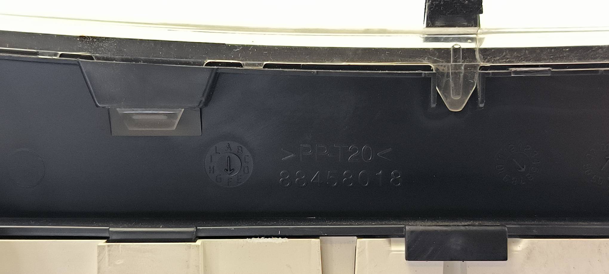 dials clock 833800-02810 TOYOTA COROLLA E12