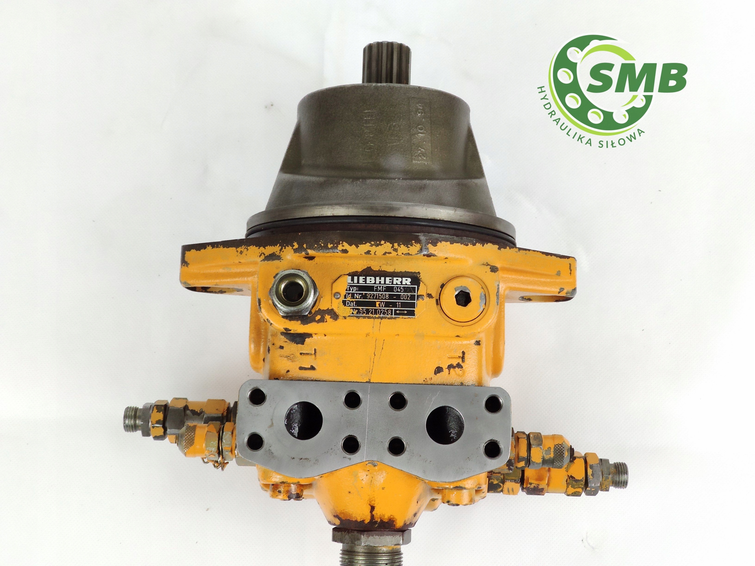 SILNIK OBROTU LIEBHERR FMF045 FMF45 PO REMONCIE