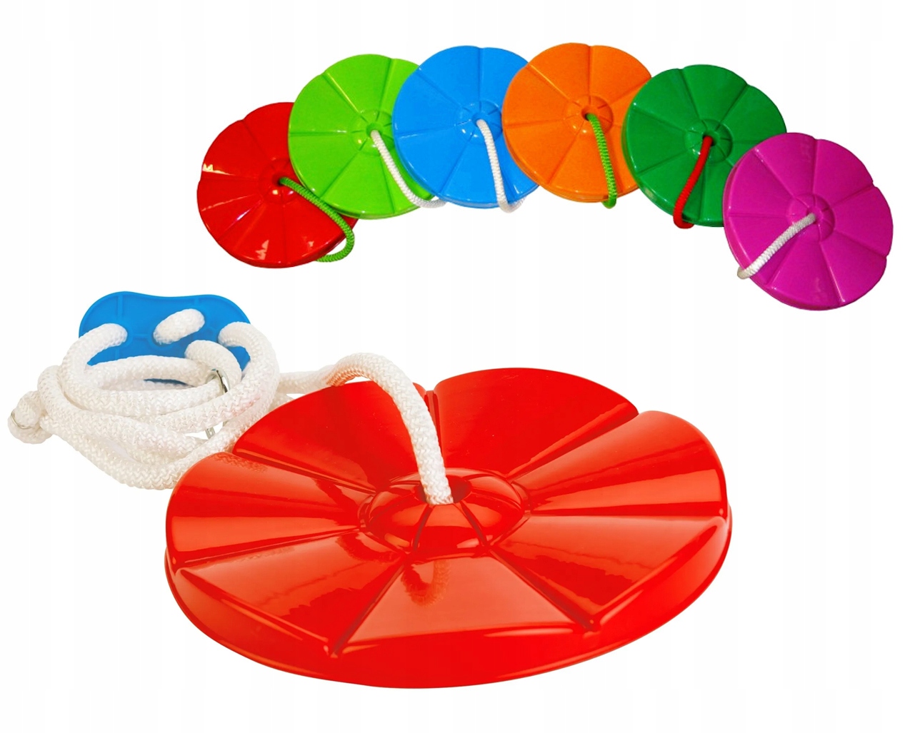 HUŚTAWKA STOKROTKA OKRĄGŁA OGRODOWA ZABAWKA DLA DZIECI Marka Mejpol