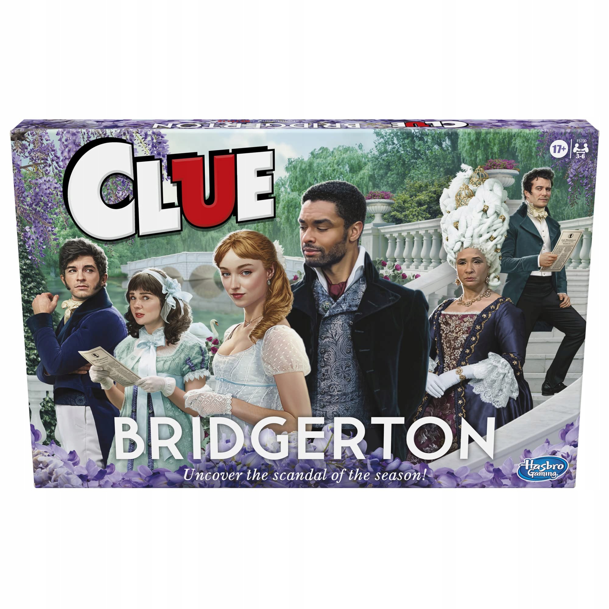 Cluedo Bridgerton gra planszowa detektywistyczna Hasbro oryginalna nowa