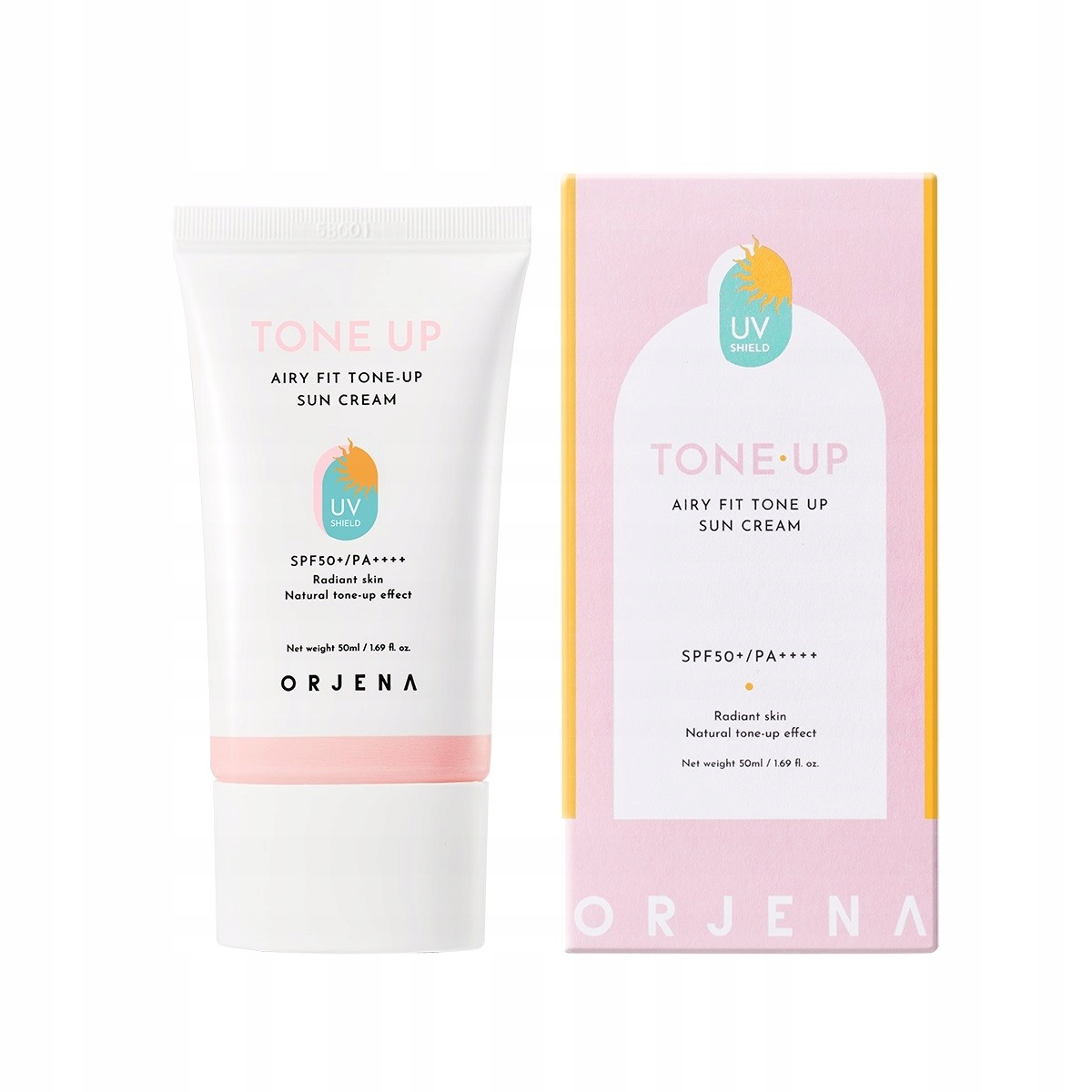 Orjena Airy Fit Tone Up Sun Cream Opalovací krém s ochranným faktorem Spf 50+ 5