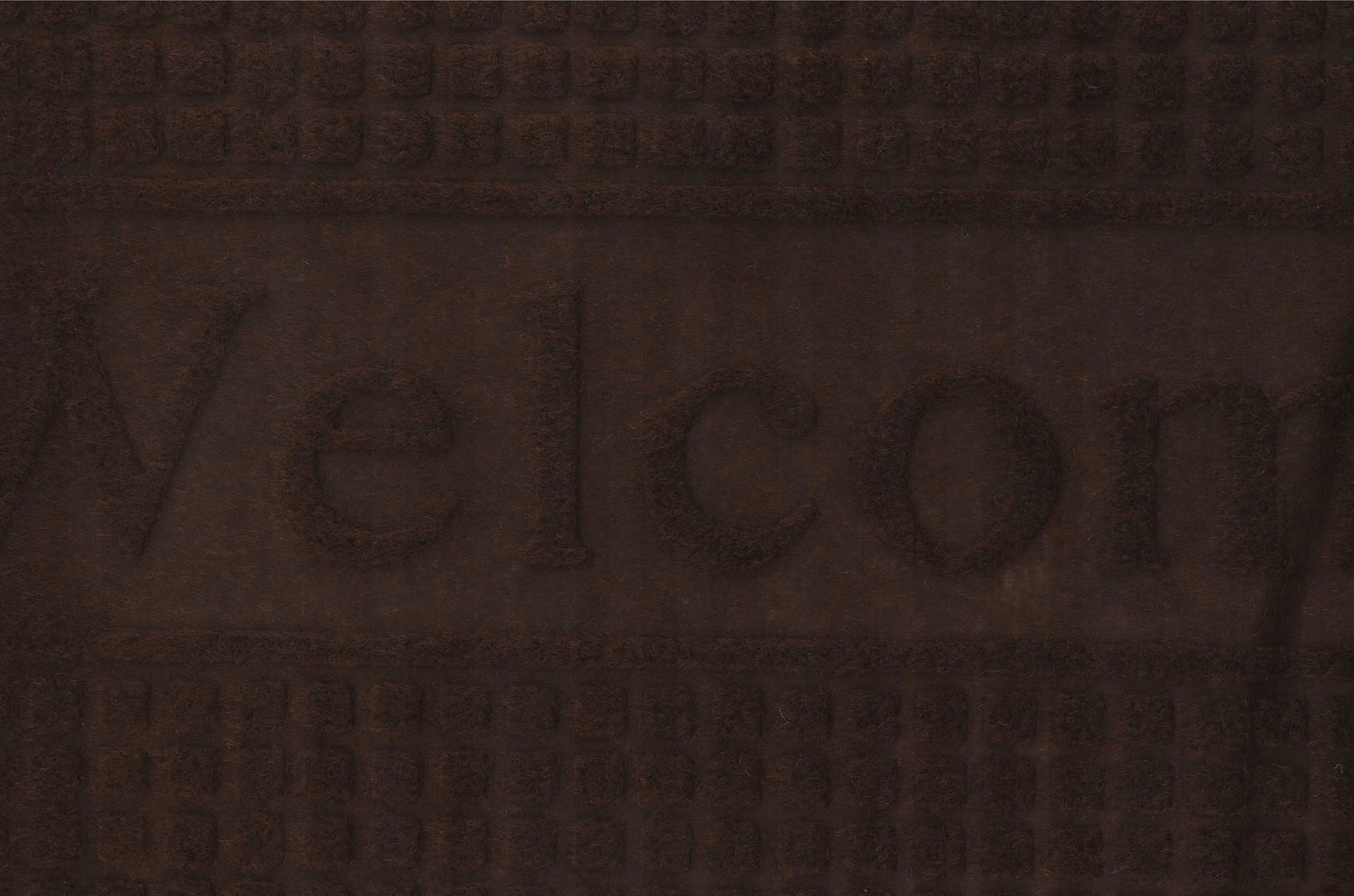 V4 WELCOME WYCIERACZKA WEJŚCIOWA POD DRZWI ZEWNĘTRZNA BUTÓW DYWANIK 57x37cm Grubość 3 mm