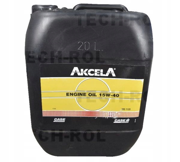 Olej silnikowy Akcela Engine No.1 15W40 20L Case