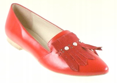 Fabio Fabrizi 772 Balerína Červená Vel 37
