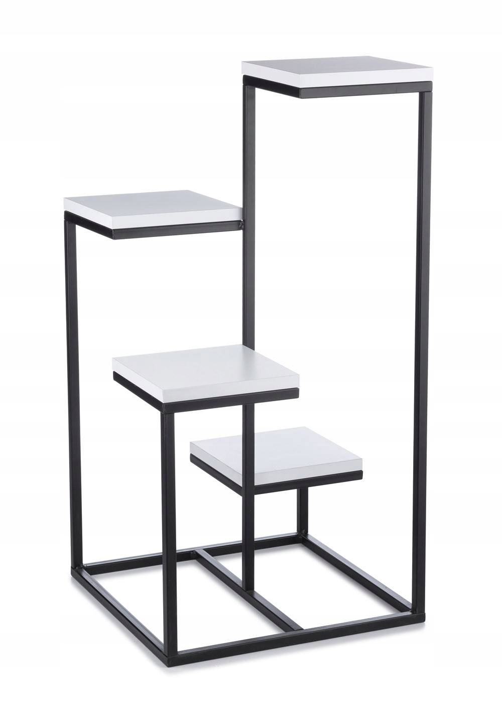 Moderný kvetinový záhon 79 cm, stojan na rastliny Loftový